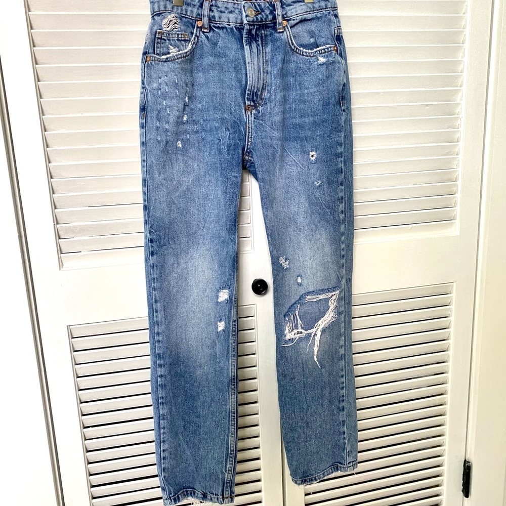 Straight leg jeans free people